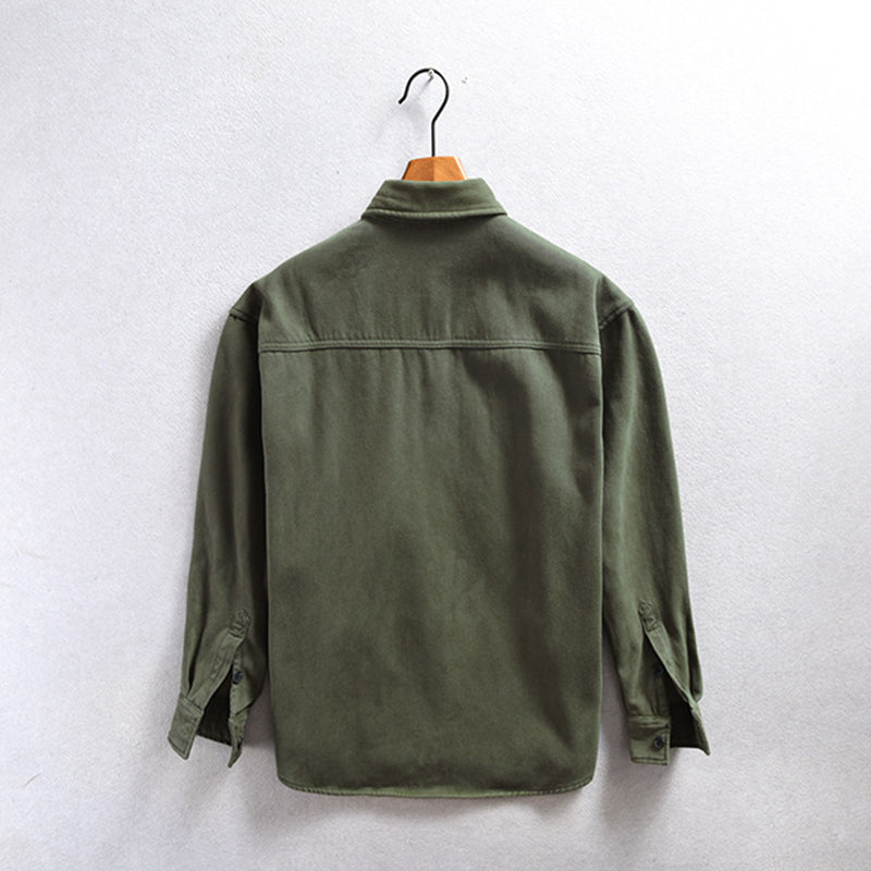 Hetty London Fleece Cargo Shirt for Men