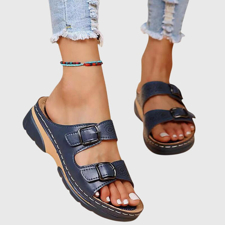 DIORA | ORTHOPAEDIC LEATHER SANDALS