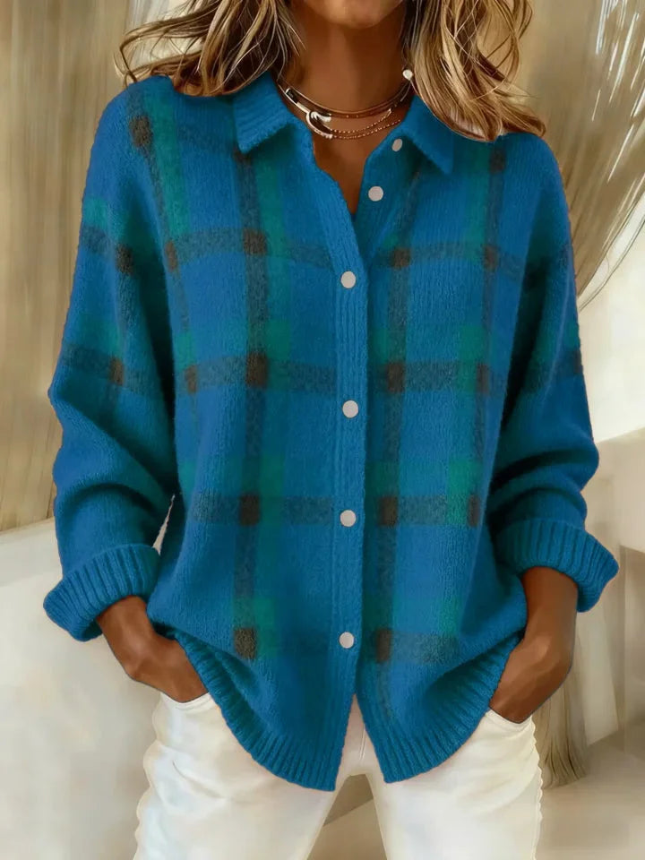 Francesca™ | Retro Check Jumper