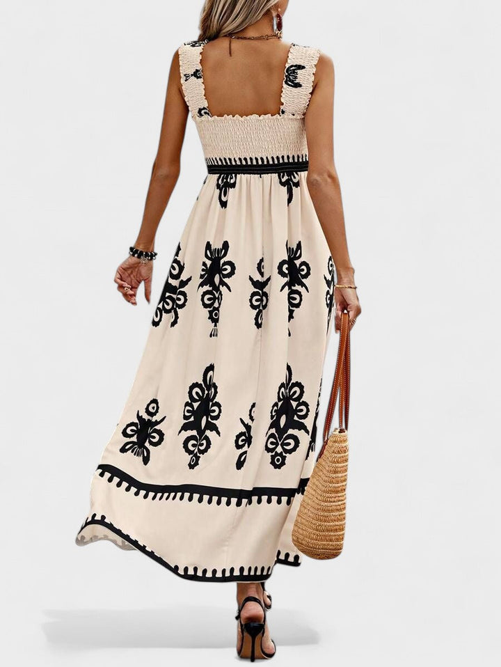Liora | Maxi Dress with Smocked Bodice