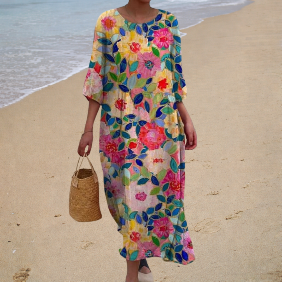 Flowing Long Dress | Chic and Comfortable