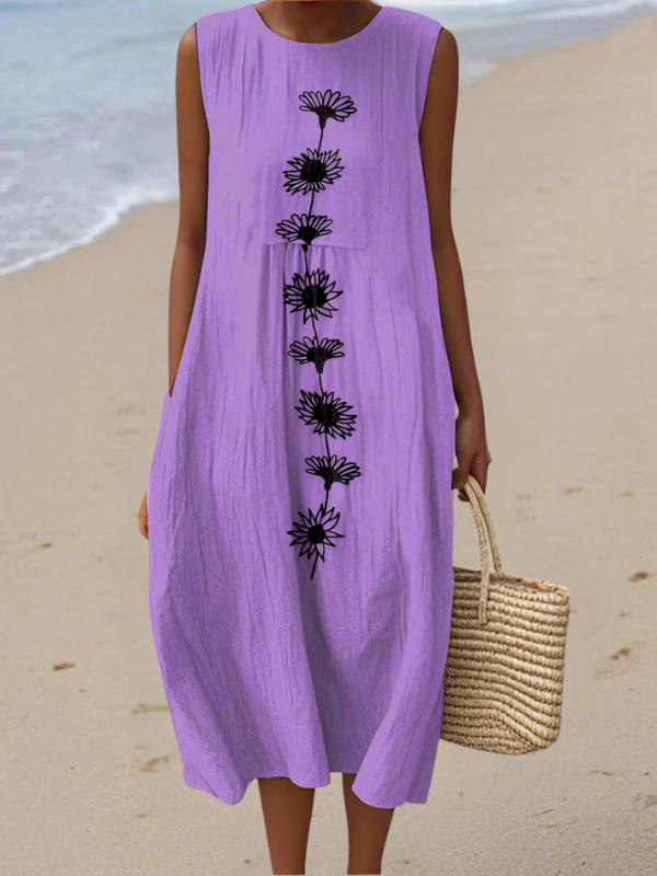 Iris | Bloom Floral Midi Dress