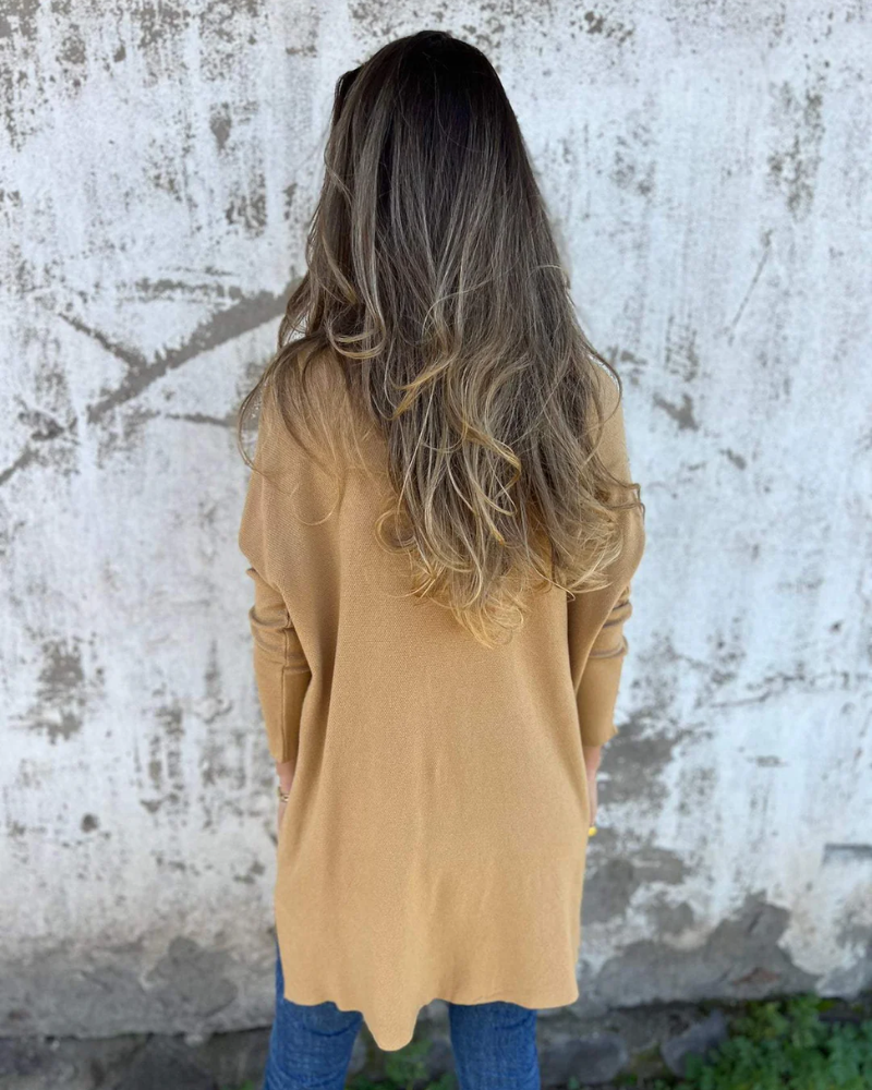 Anya | Soft Drape V-Neck Top - Flattering in all the right places.