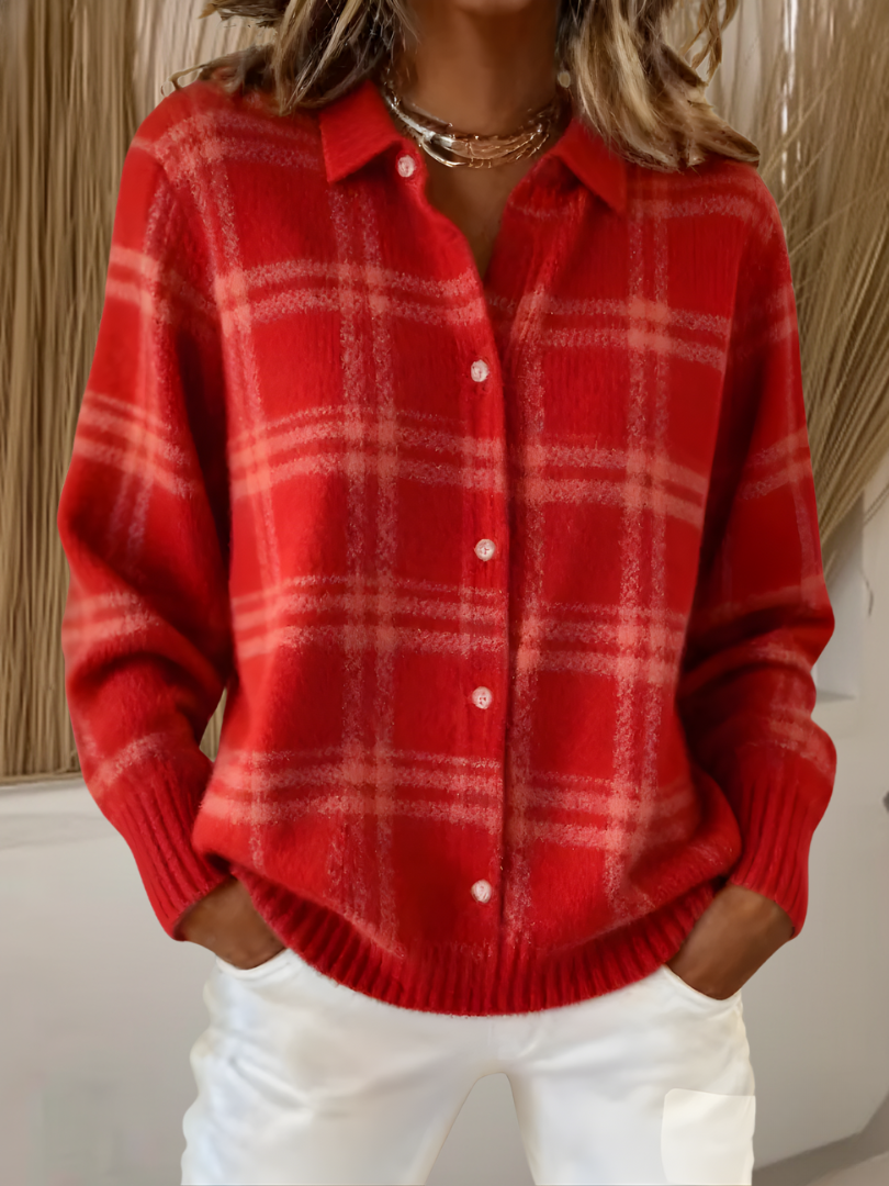 Ramona™ | Heritage Check Cardigan