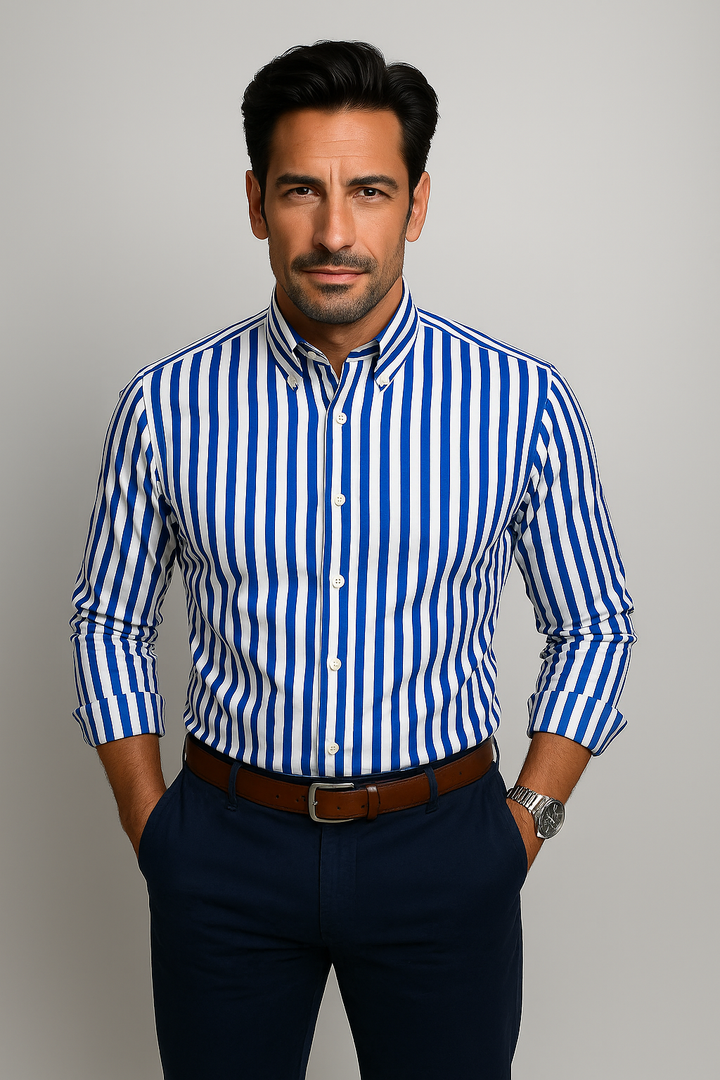 Hetty London Striped Shirt for Men
