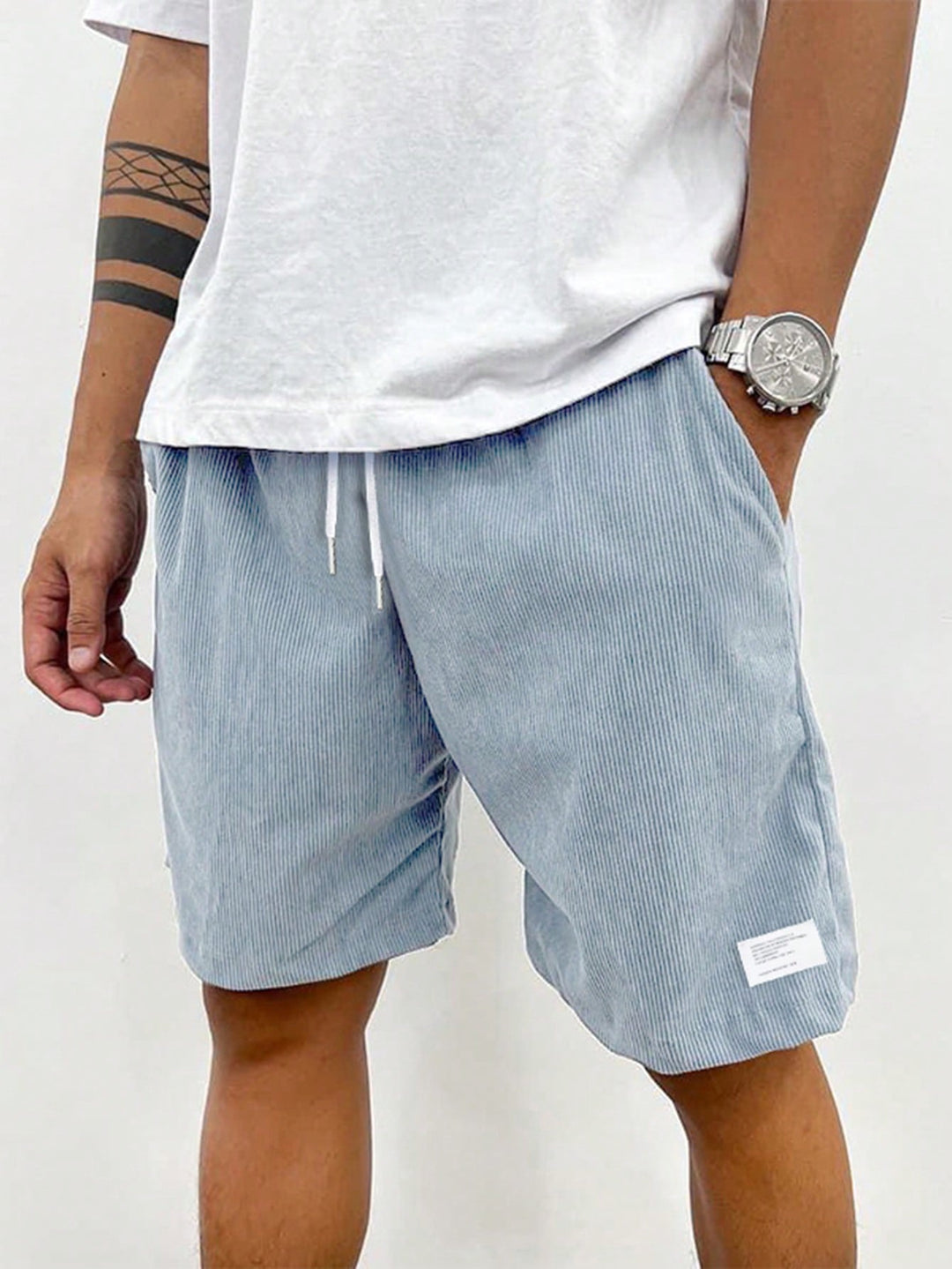 Robert - Casual Summer Shorts with Drawstring