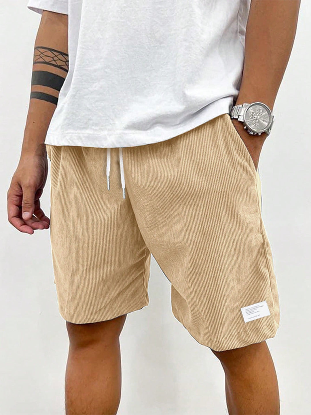 Robert - Casual Summer Shorts with Drawstring