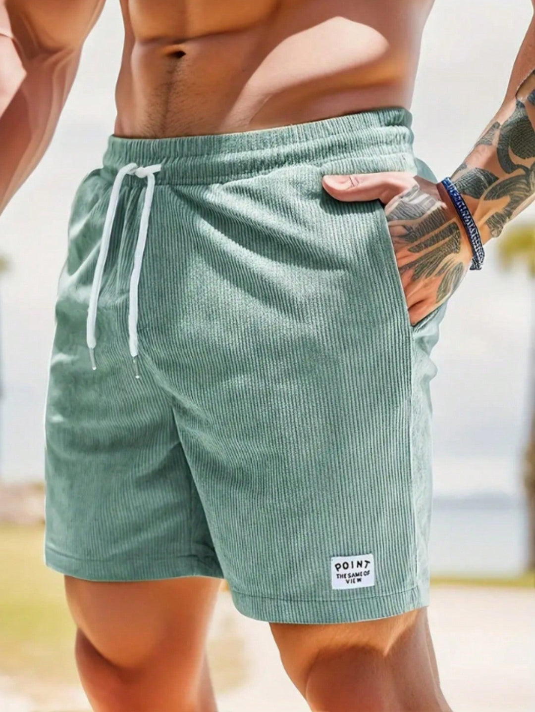 Robert - Casual Summer Shorts with Drawstring