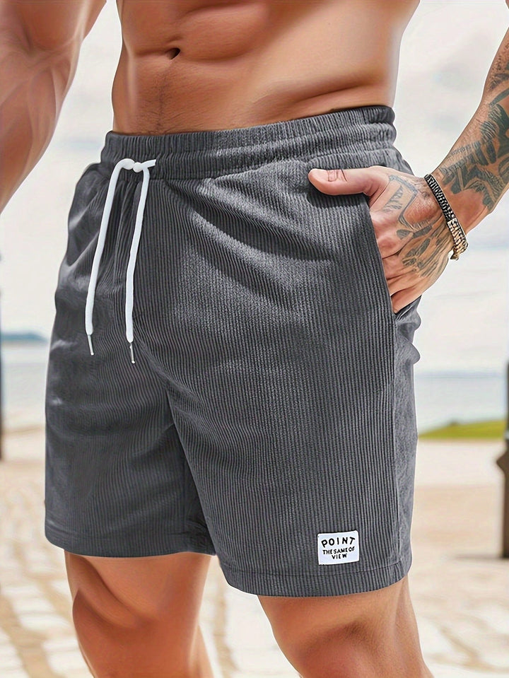 Robert - Casual Summer Shorts with Drawstring