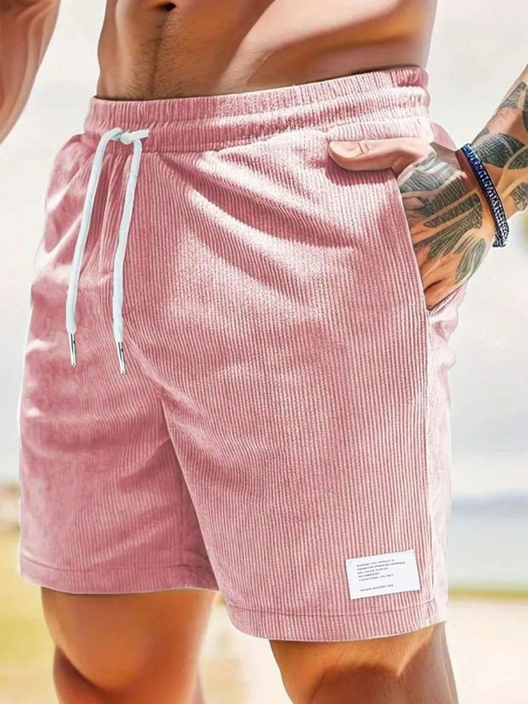 Robert - Casual Summer Shorts with Drawstring