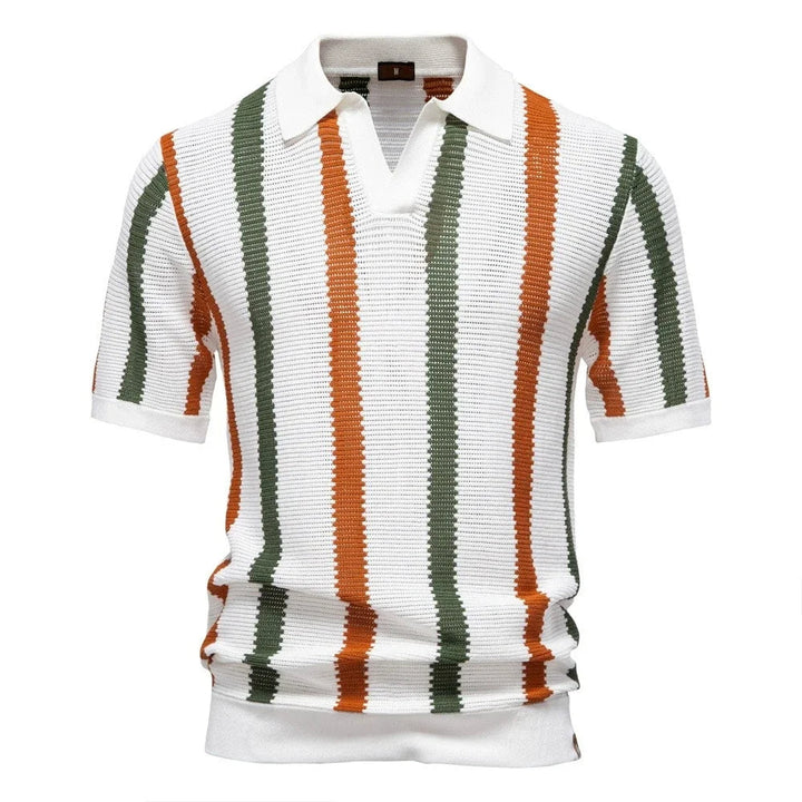 Classic Knitted Polo Shirt