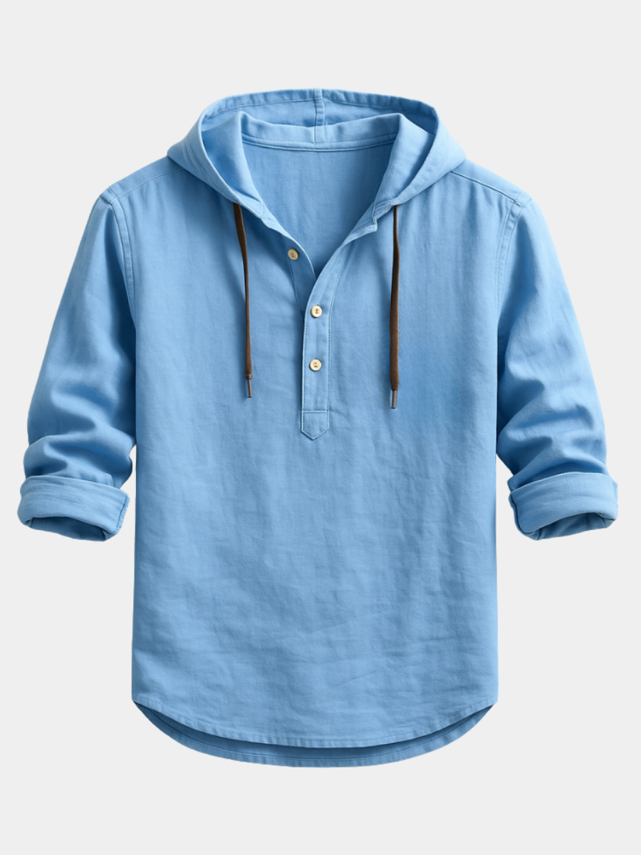 Hetty London Luxury Hooded Shirt