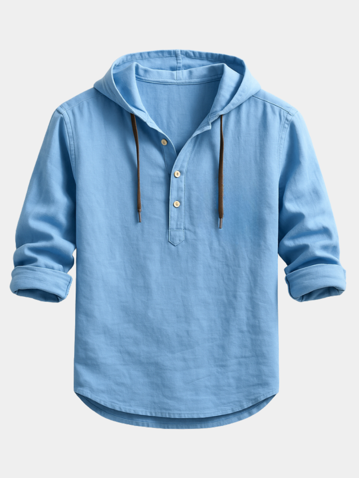 Hetty London Luxury Hooded Shirt