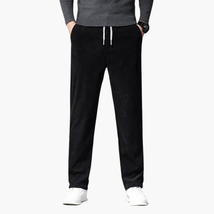 Lawrence - Corduroy Drawstring Trousers