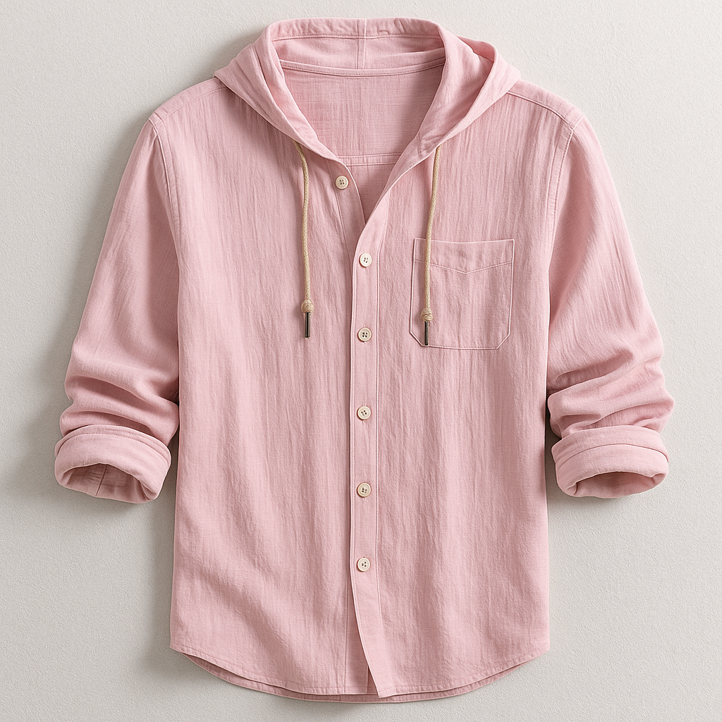 Hetty London Luxury Hooded Shirt