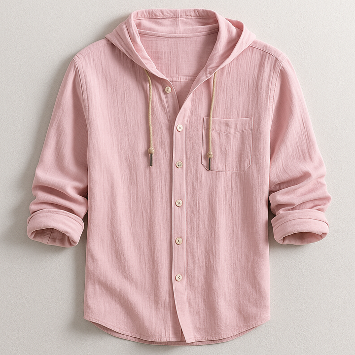 Hetty London Luxury Hooded Shirt