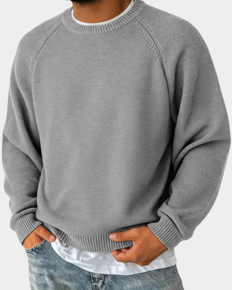 Wallace - Simple Crew Neck Jumper