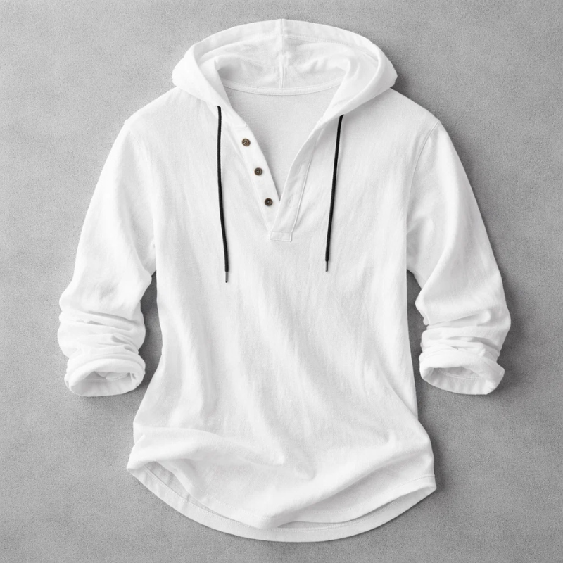 Hetty London Elegant Hooded Shirt for Men