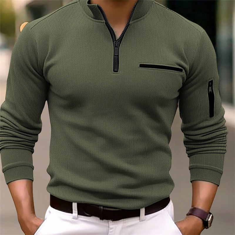 Hetty London Long Sleeve Shirt with Zip