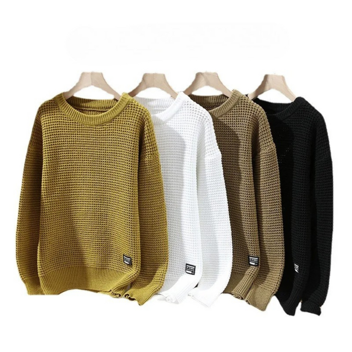 Norris - Honeycomb Knit Jumper