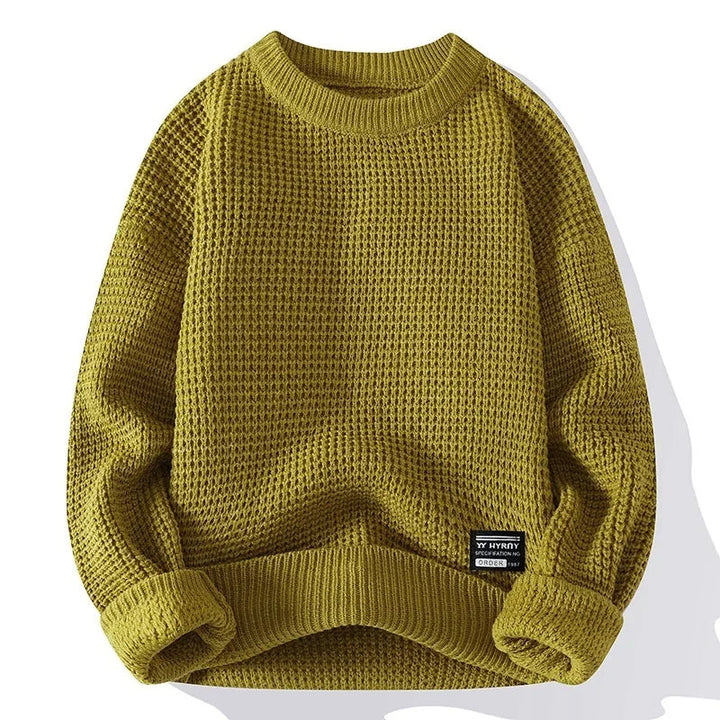 Norris - Honeycomb Knit Jumper
