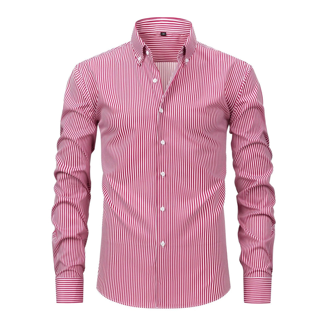 Aurel Striped Stretch Shirt