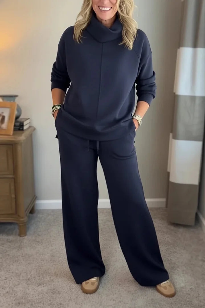 Colleen™ | Casual Roll-Neck 2 Piece
