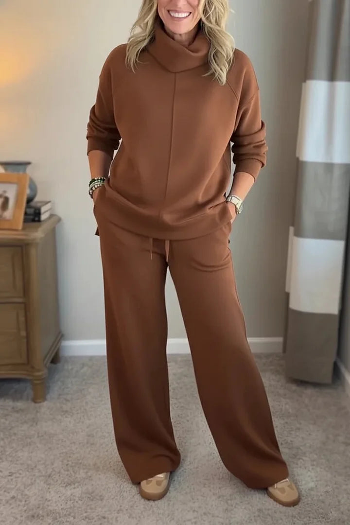 Colleen™ | Casual Roll-Neck 2 Piece