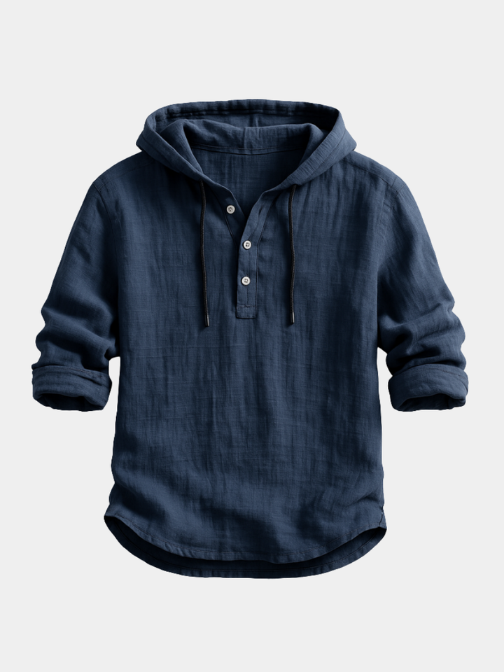 Hetty London Luxury Hooded Shirt