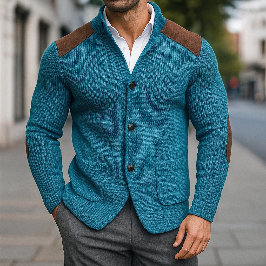 Peter - Textured Knit Blazer