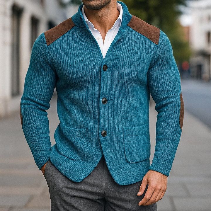 Peter - Textured Knit Blazer