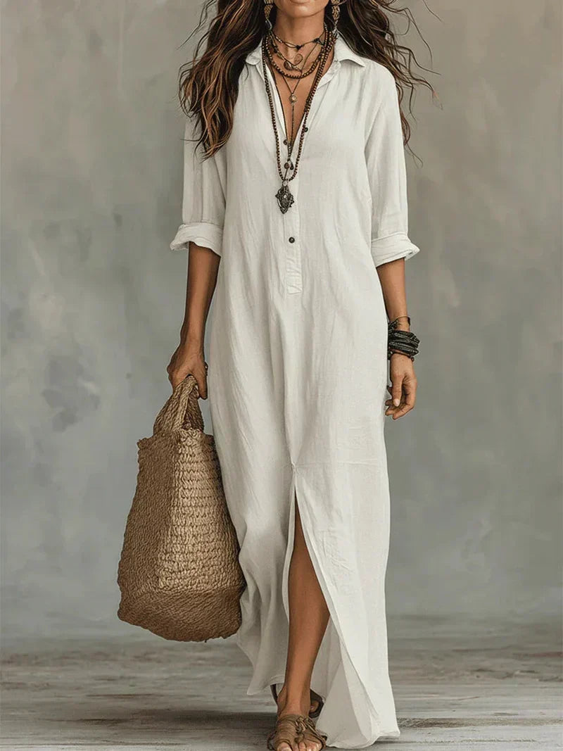 Savenora | Elegant Maxi Dress for Timeless Beauty