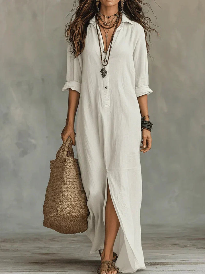 Savenora | Elegant Maxi Dress for Timeless Beauty