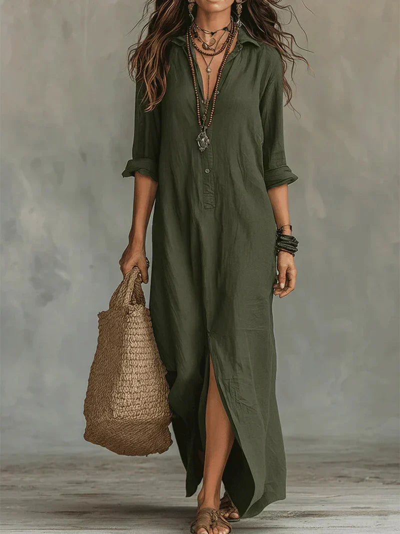 Savenora | Elegant Maxi Dress for Timeless Beauty