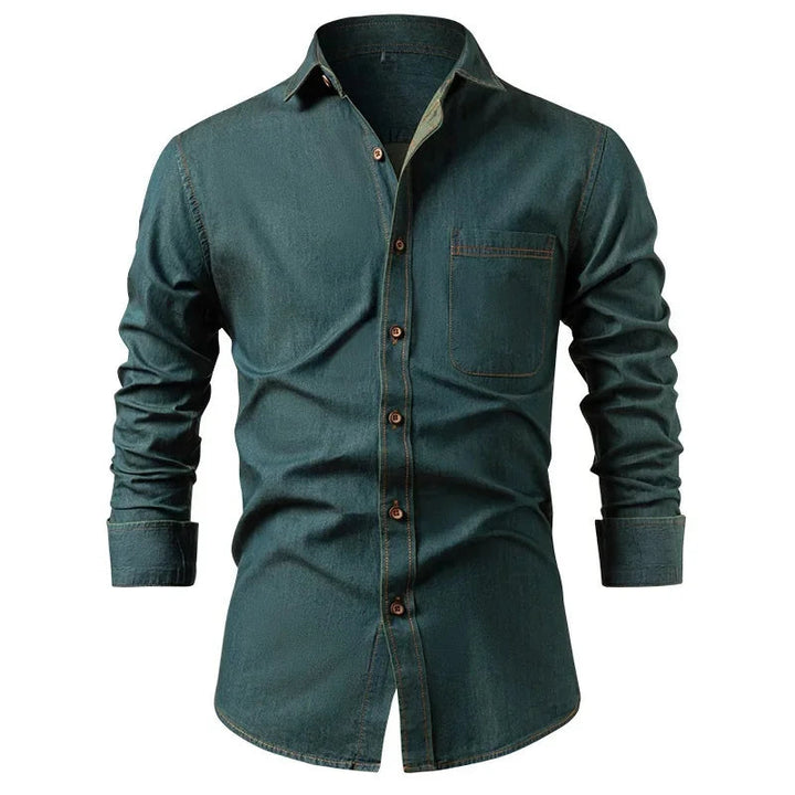 Westbrook No-Iron Denim Shirt