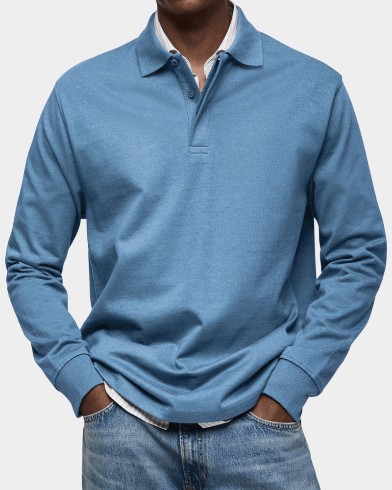 Hetty London Classic Cotton Polo Shirt for Men