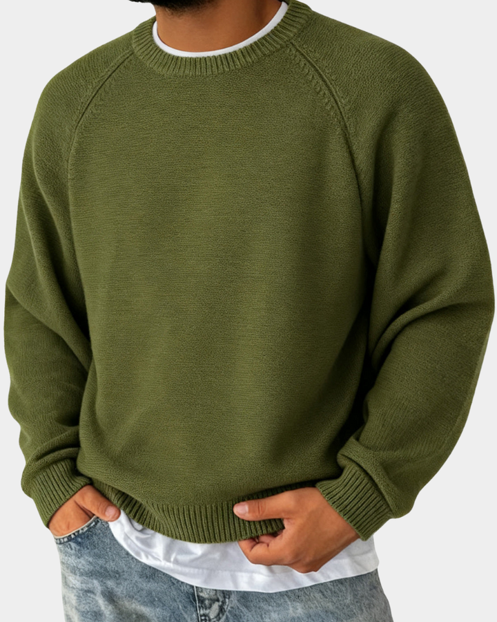Wallace - Simple Crew Neck Jumper