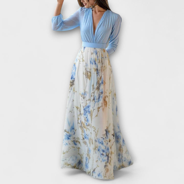Harper | Sparkling Floral Maxi Dress