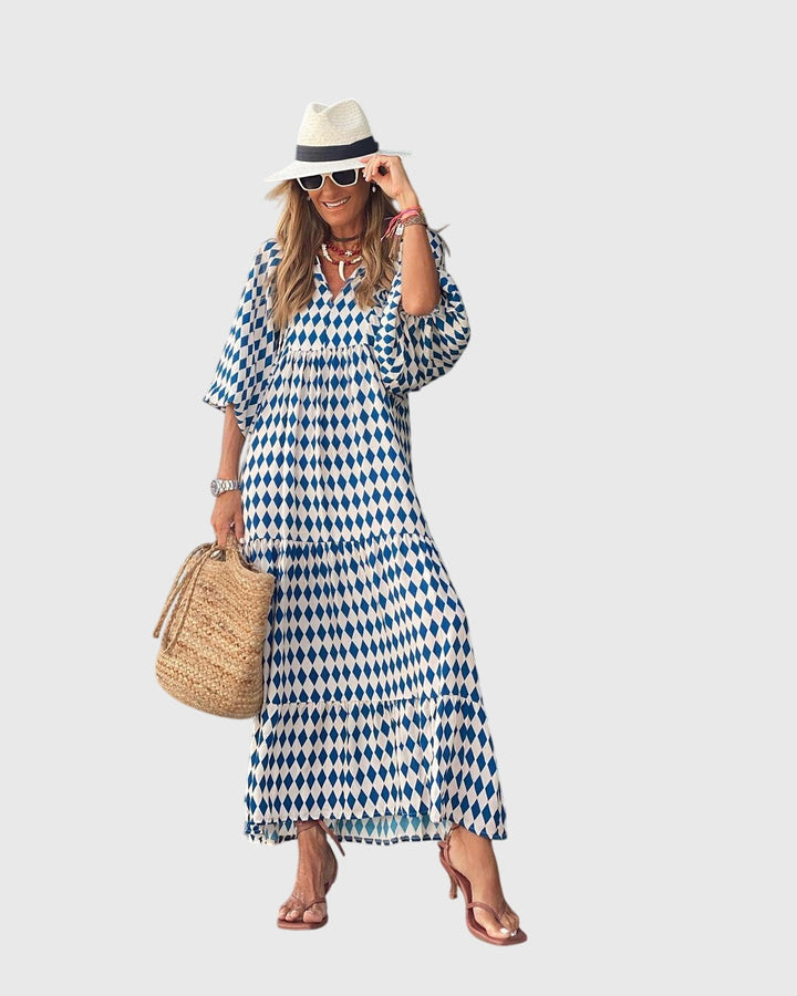 Sarah™ | Boho Maxi Dress