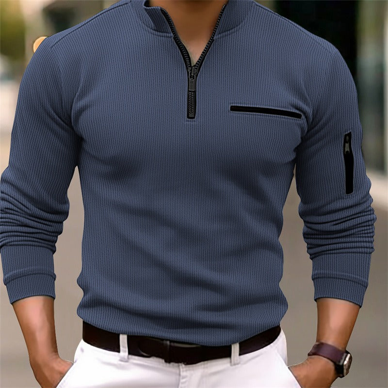 Hetty London Long Sleeve Shirt with Zip