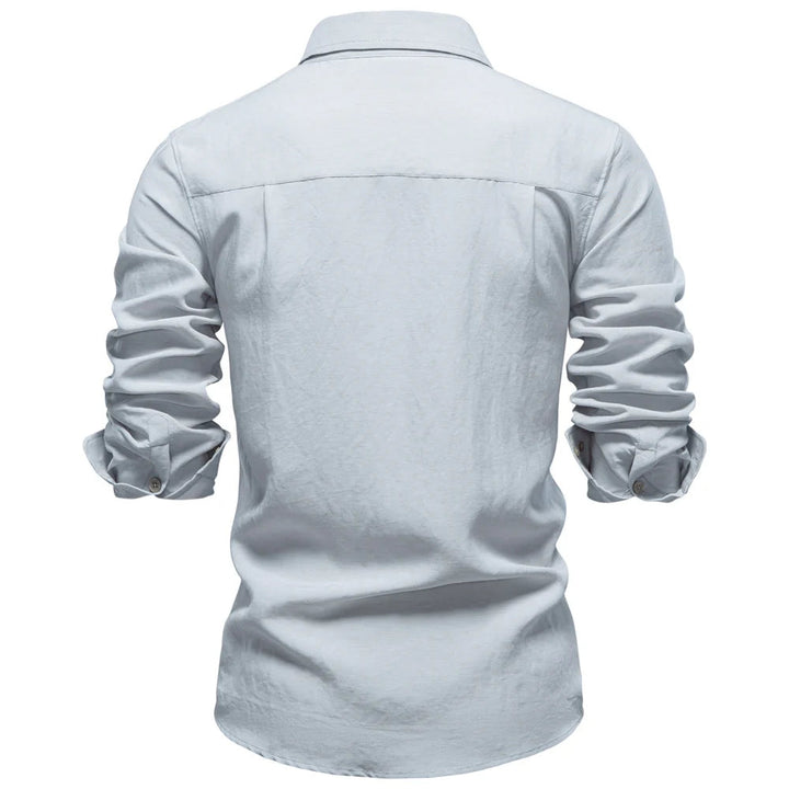 Navarre Linen Dress Shirt