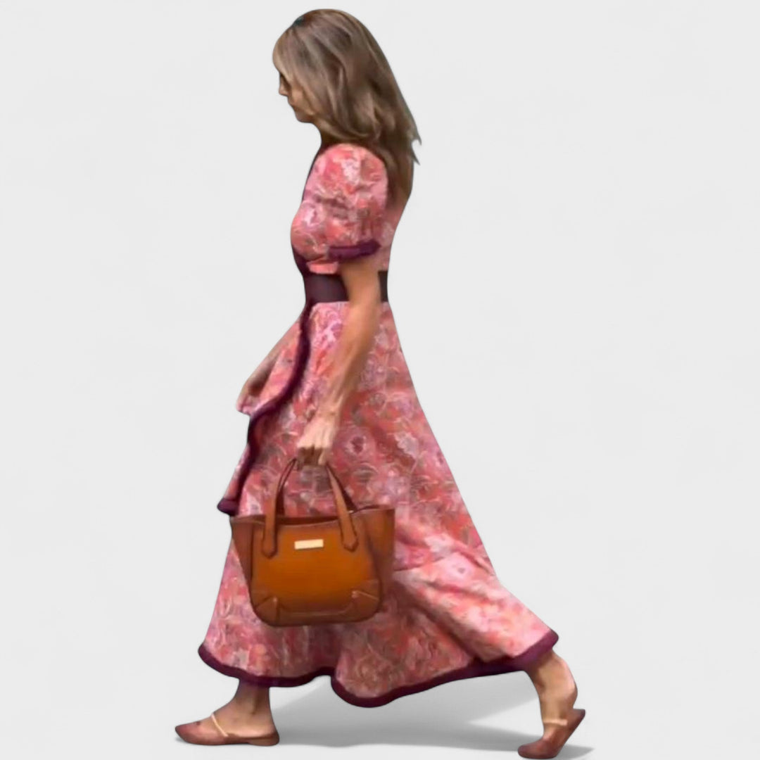 Vina | Floral Wrap Dress