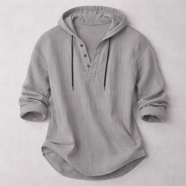 Hetty London Elegant Hooded Shirt for Men