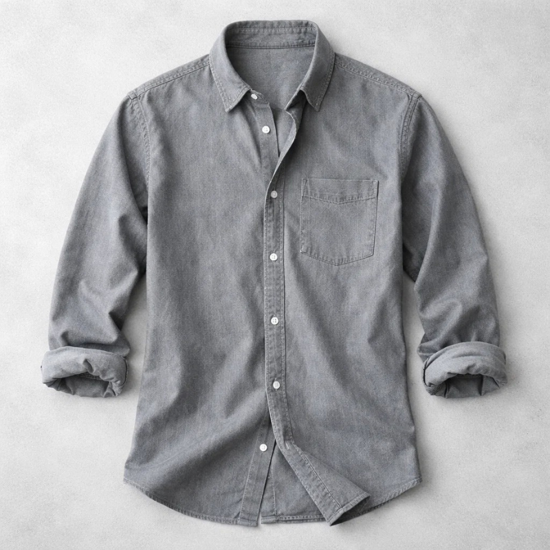 Hetty London Vintage Cotton Shirt for Men