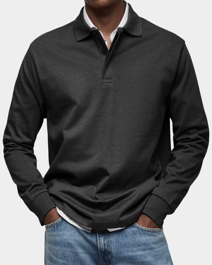 Hetty London Knit Polo Shirt for Men