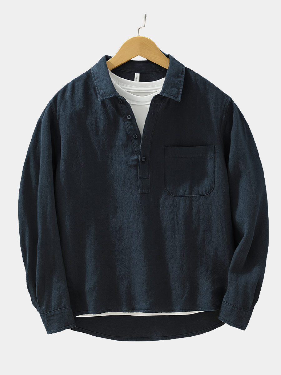 Louis Cotton-Linen Shirt