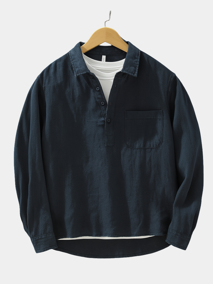 Louis Cotton-Linen Shirt