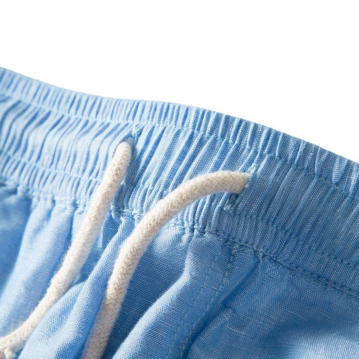 Simon - Cotton Drawstring Trousers