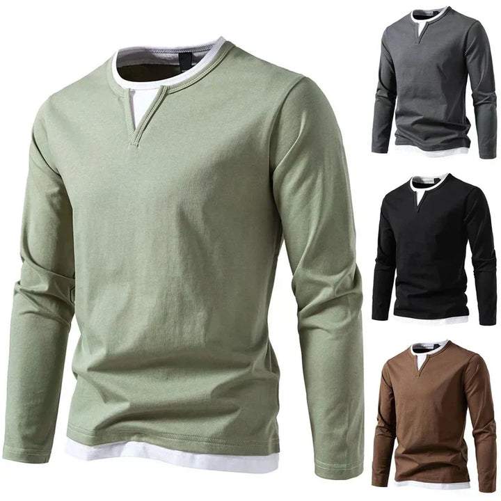 Hetty London V-Neck Shirt for Men