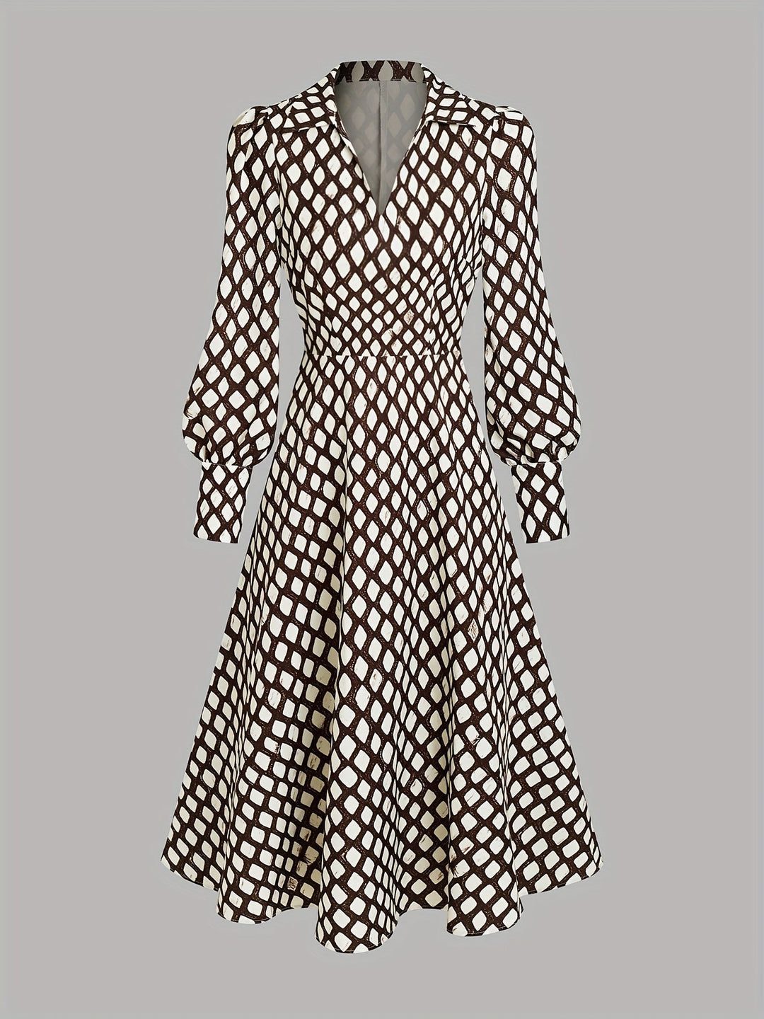 Zara | Diamond Print Dress